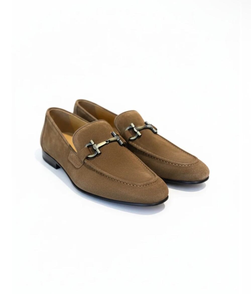 VERCINI MOCCASIN LOAFERS – SOPHISTICATED COMFORT sz 39 brown